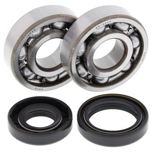 Kawasaki KX125 Crank Shaft Bearing Kit - All Balls Racing - Koyo precision crank bearings - `88-`05